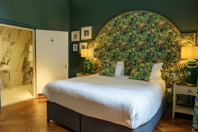 inside of Black Ivy hotel